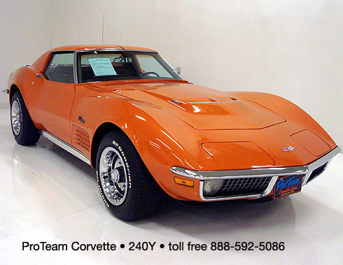 ProTeam Classic Corvette Sales