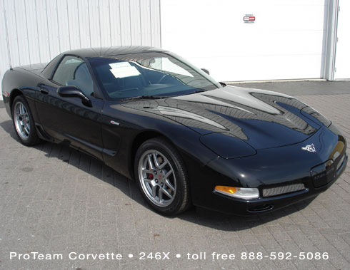 Corvette Z06 Black. 246X..2003 Corvette Z06 6