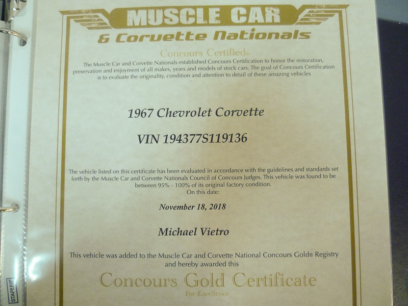 ProTeam Classic Corvettes | Make an Offer on this classic Corvette