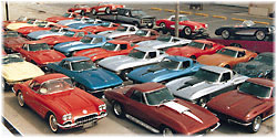 Classic Corvette Showroom and Sales Office