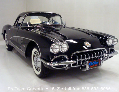 ProTeam Classic Corvette Sales