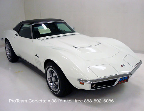 ProTeam Classic Corvettes 1969 • 381Y